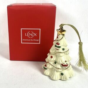Lenox Very Merry Porcelain Christmas Tree Ornament